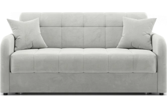 Диван прямой Гаспар 160, модель 045, Happy 900 (светло-серый)