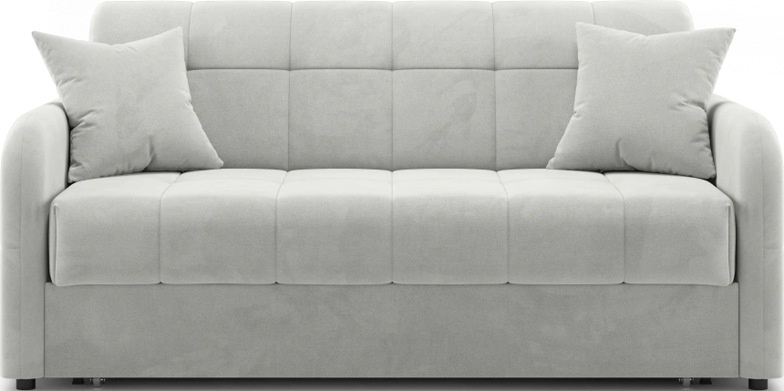 Диван прямой Гаспар 160, модель 045, Happy 900 (светло-серый)