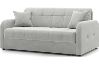 Диван прямой Гаспар 160, модель 045, Happy 900 (светло-серый)