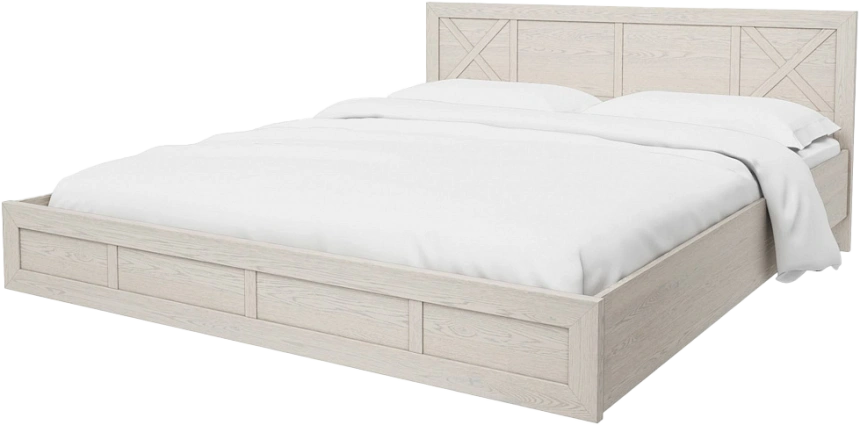 Спальный гарнитур Лозанна 2, дуб белый