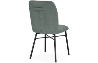 Стул Denis, мягкий, oliva / black