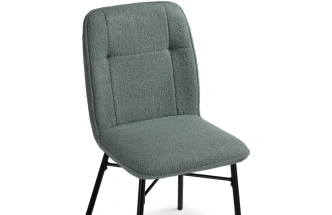 Стул Denis, мягкий, oliva / black