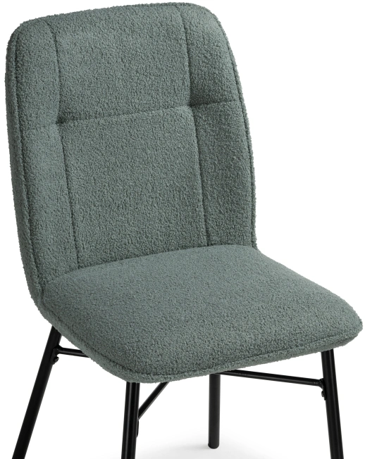 Стул Denis, мягкий, oliva / black