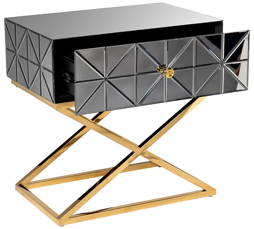 Тумба прикроватная KFG090, с ящиком