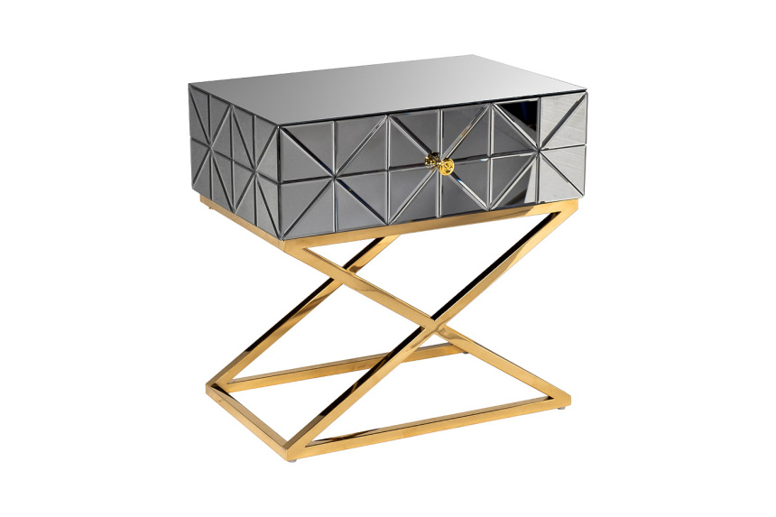 Тумба прикроватная KFG090, с ящиком