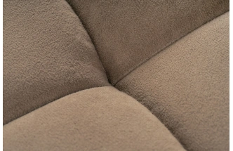 Полубарный табурет Амаури, катания корица / черный матовый