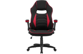 Игровое кресло Plast 1, red / black