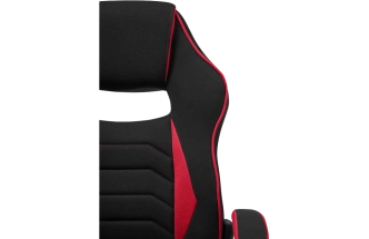 Игровое кресло Plast 1, red / black