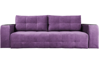 Диван прямой Бали 4, Tenerife italian plum, декор Венге