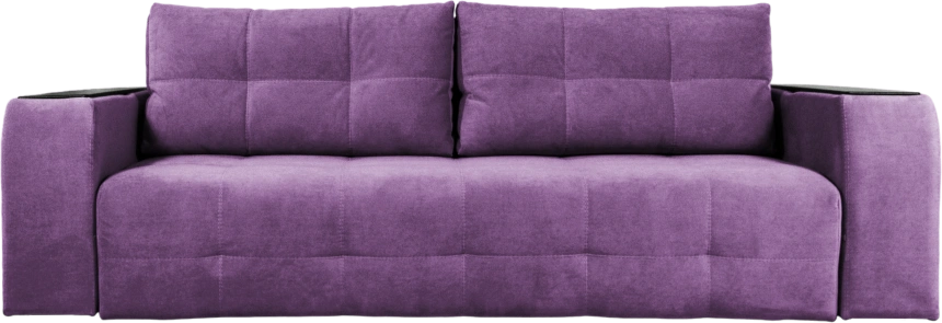 Диван прямой Бали 4, Tenerife italian plum, декор Венге