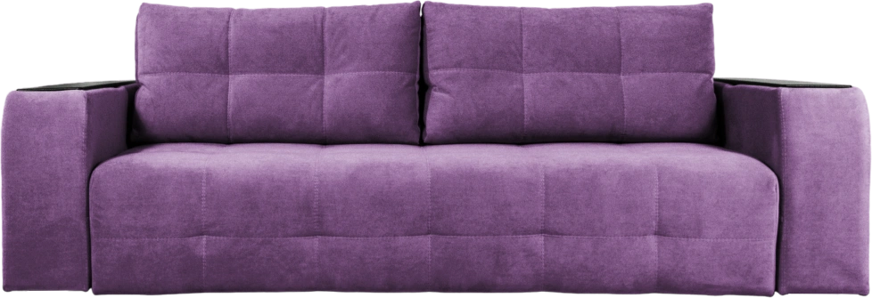 Диван прямой Бали 4, Tenerife italian plum, декор Венге