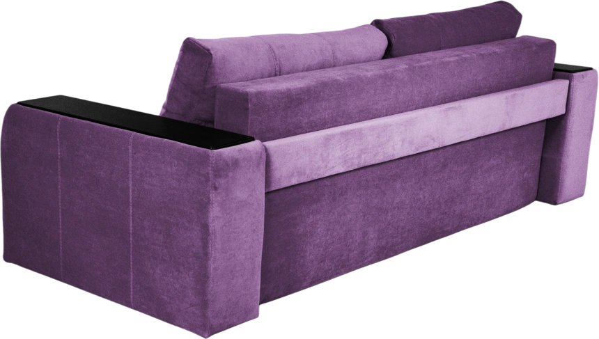 Диван прямой Бали 4, Tenerife italian plum, декор Венге