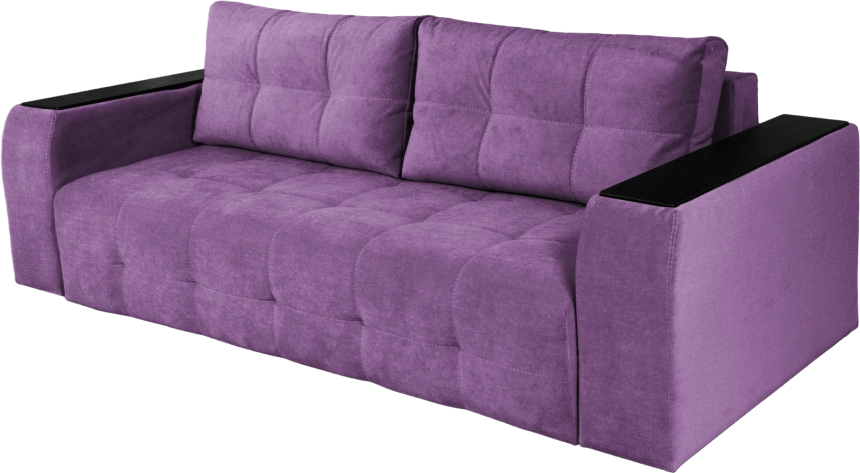 Диван прямой Бали 4, Tenerife italian plum, декор Венге