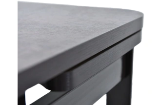 Кухонный стол Пекин, путешествие бронзы, пластик, каркас хром