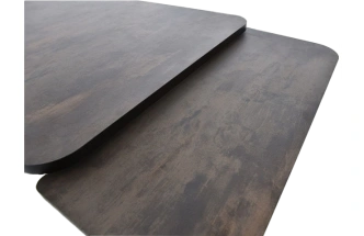 Кухонный стол Пекин, путешествие бронзы, пластик, каркас хром