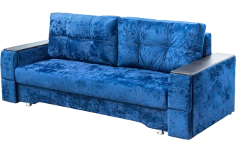 Диван прямой Атлант 2, Kioto denim, Венге