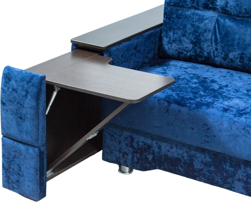 Диван прямой Атлант 2, Kioto denim, Венге