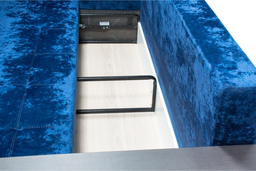 Диван прямой Атлант 2, Kioto denim, Венге