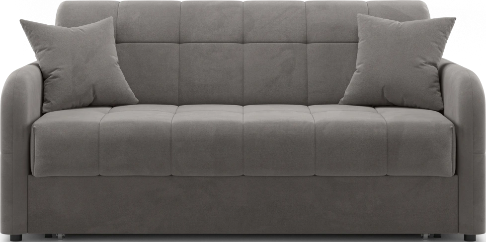 Диван прямой Гаспар 160, модель 045, Happy 927 (серый)