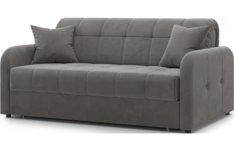 Диван прямой Гаспар 160, модель 045, Happy 927 (серый)