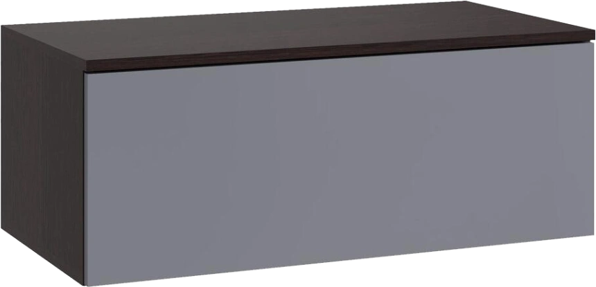 Шкаф навесной Роут 2, венге / графит софт