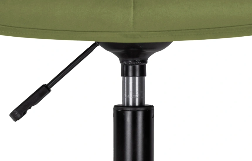 Офисный стул Честер, на колесиках, светло-зеленый / черный