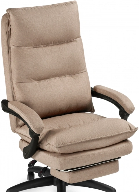 Компьютерное кресло Rapid, с подставкой для ног, бежевое