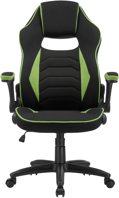 Игровое кресло Plast 1, green / black