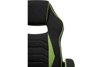 Игровое кресло Plast 1, green / black