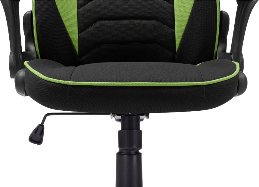 Игровое кресло Plast 1, green / black