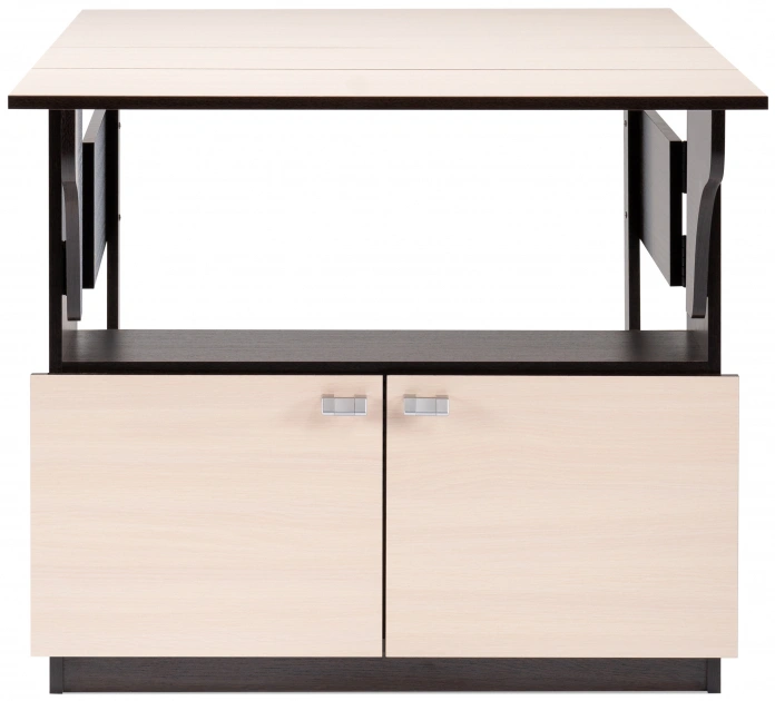 Стол-книжка Симоне, венге / дуб молочный