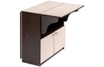 Стол-книжка Симоне, венге / дуб молочный