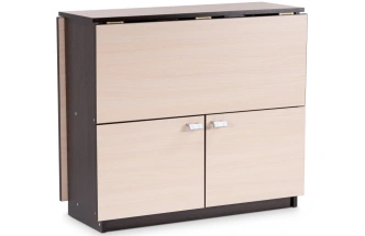 Стол-книжка Симоне, венге / дуб молочный