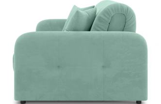 Диван прямой Гаспар 160, модель 045, Happy 690 (зелёный)