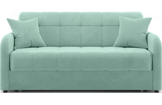 Диван прямой Гаспар 160, модель 045, Happy 690 (зелёный)