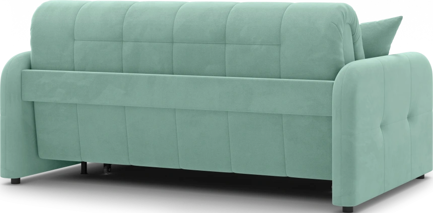 Диван прямой Гаспар 160, модель 045, Happy 690 (зелёный)