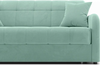 Диван прямой Гаспар 160, модель 045, Happy 690 (зелёный)