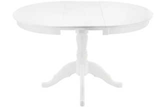 Кухонный раздвижной стол Лосон, 92(120)х92х78, белый