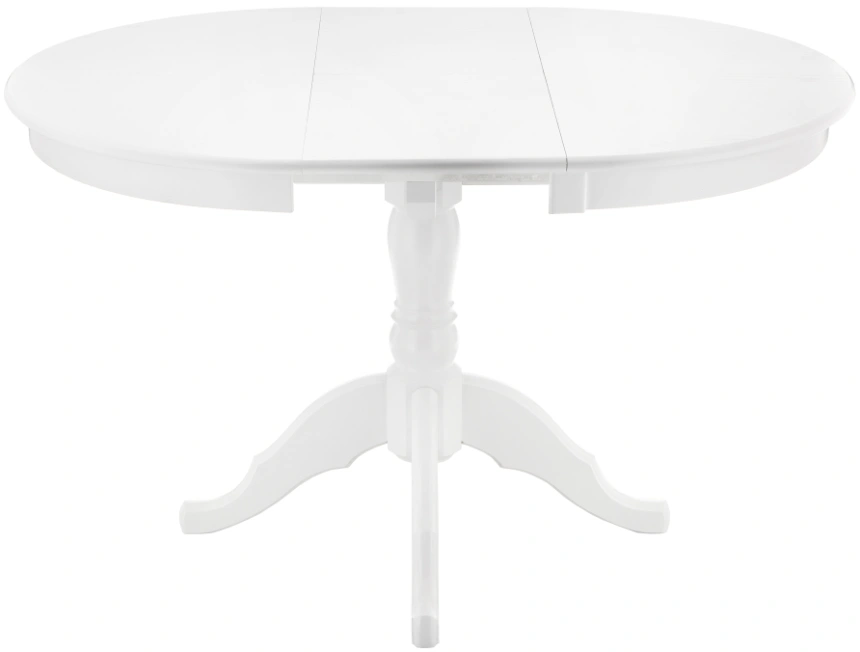 Кухонный раздвижной стол Лосон, 92(120)х92х78, белый