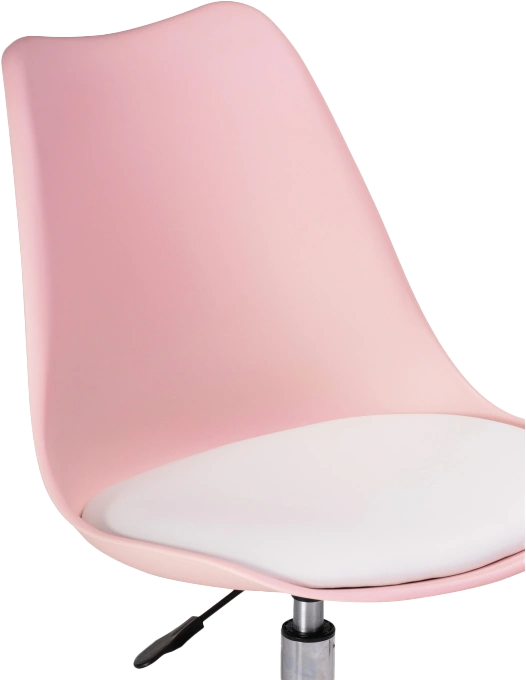 Компьютерное кресло Kolin, без подлокотников, pink / white