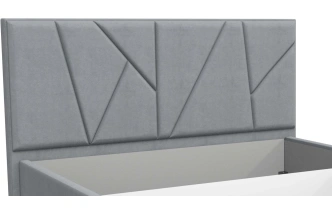 Кровать Рица 1, мягкая, полутораспальная, 140x200, Levis 08