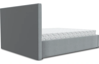 Кровать Рица 1, мягкая, полутораспальная, 140x200, Levis 08