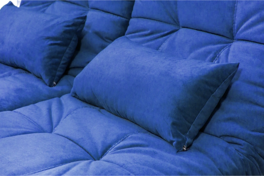 Диван угловой София 2 удлиненный, MONAKO-A 09, MONAKO-A 14, с задней тканью