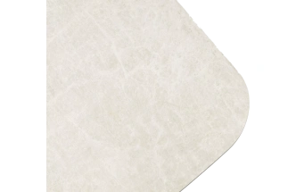 Кухонный стол раздвижной Astrid 200, TL-102 Бежевый мрамор, испанская керамика, Шоколадное золото каркас