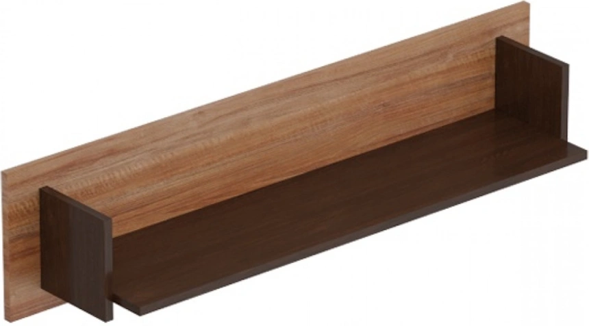 Полка Соренто, открытая, дуб стирлинг