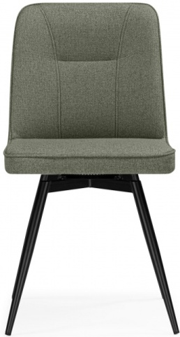 Стул Texas 3, поворотный, светло-зеленый / черный