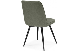 Стул Texas 3, поворотный, светло-зеленый / черный