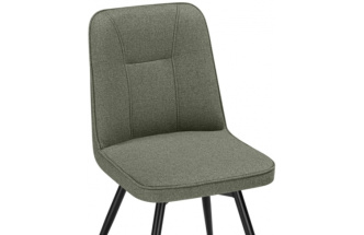 Стул Texas 3, поворотный, светло-зеленый / черный