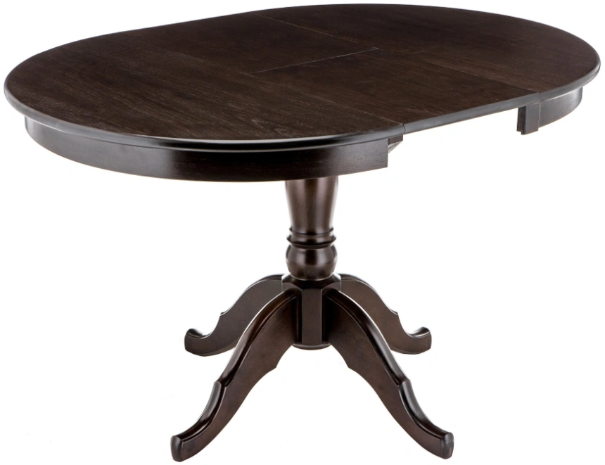 Кухонный раздвижной стол Лосон, 92(120)х92х78, шоколад