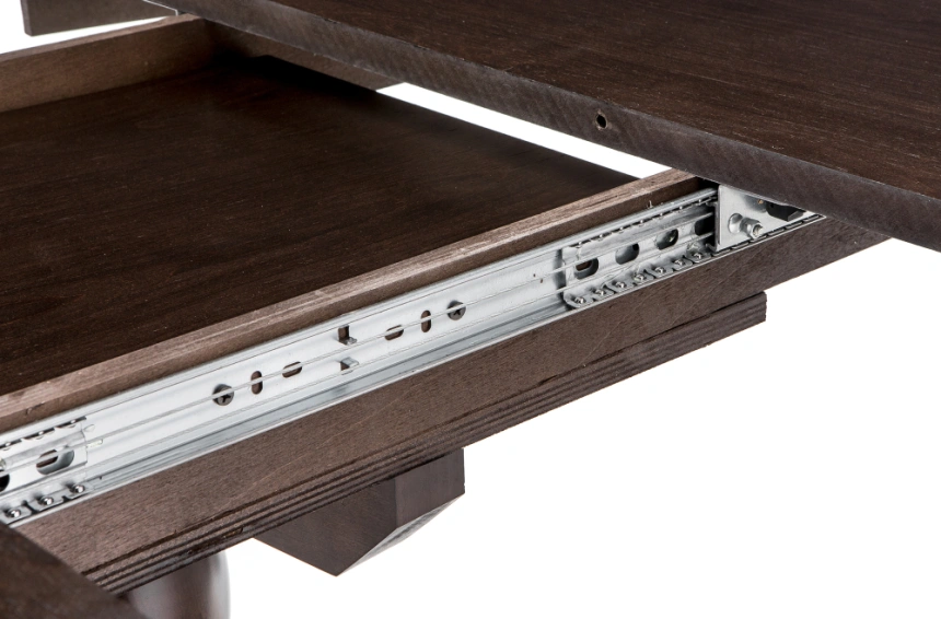 Кухонный раздвижной стол Лосон, 92(120)х92х78, шоколад